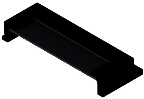 Produktbild UBK 134 015S  -  Bürstenhalter zu UBK 300 und 400 für 15mm Vertiefung